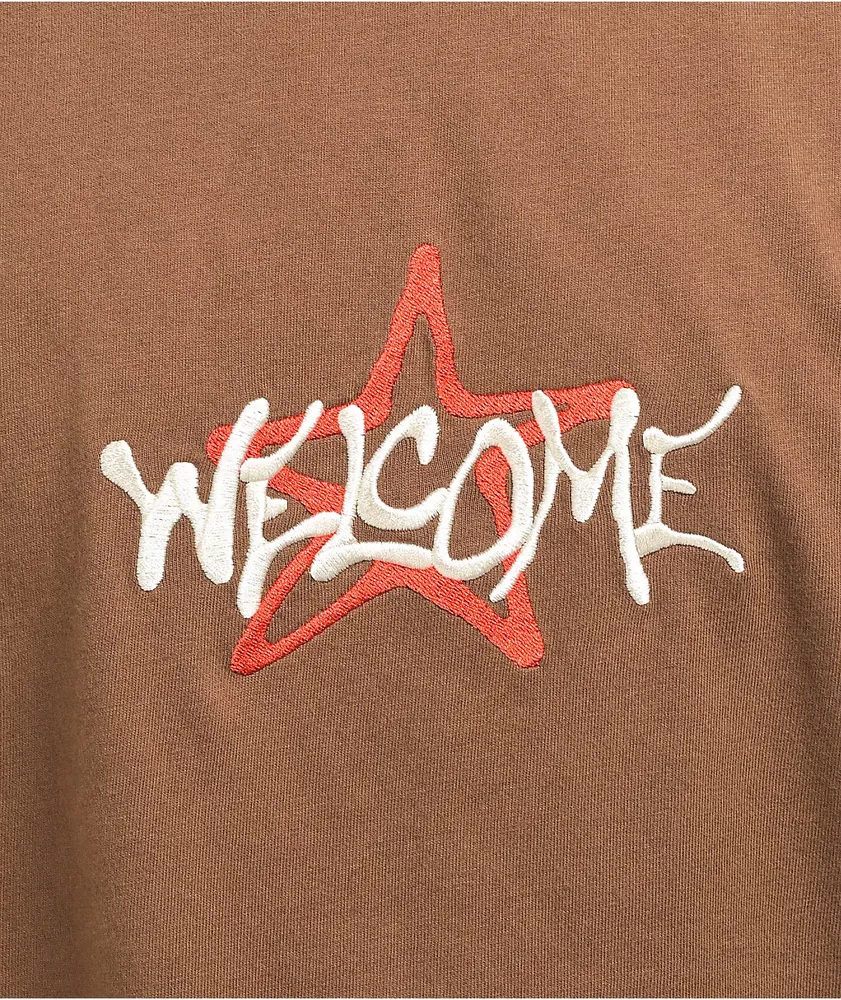 Welcome Vega Brown T-Shirt