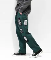 Welcome Volume Green Elastic Waist Pants