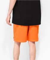 Welcome Vortex Orange Nylon Shorts