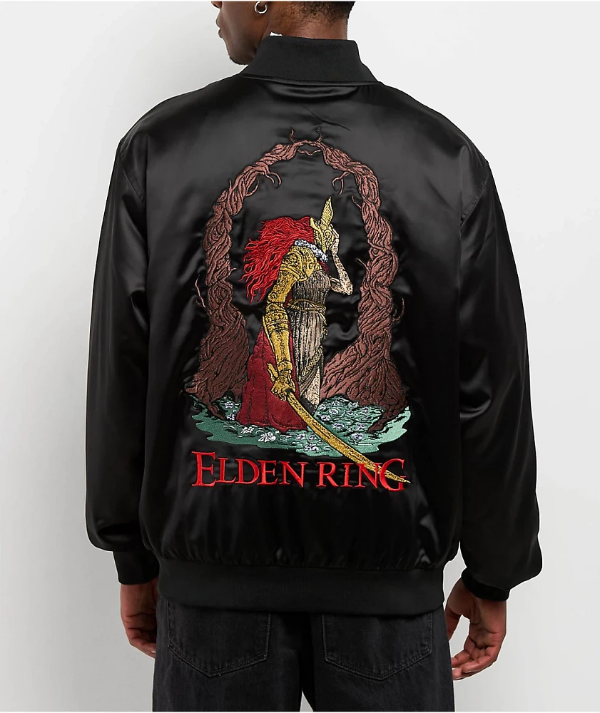 Welcome X Elden Ring Messmer Black Bomber Jacket