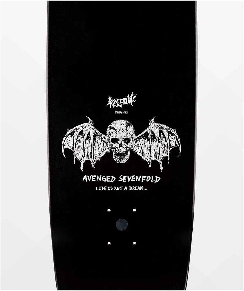 Welcome x Avenged Sevenfold Life is But a Dream 9.5 Skateboard Deck