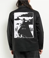 Welcome x Batman Gotham Black Long Sleeve Jacket