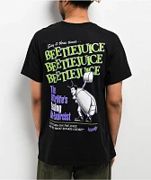 Welcome x Beetlejuice Bio Black T-Shirt