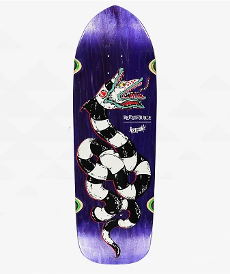 Welcome x Beetlejuice Sandworm 10.5" Skateboard Deck