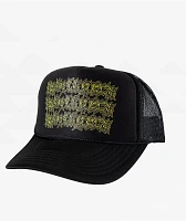 Welcome x Beetlejuice Three Times Black Trucker Hat