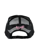 Welcome x Britney Spears Innocent Puff Print Black Trucker Hat