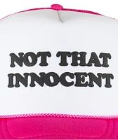 Welcome x Britney Spears Innocent Puff Print Pink Trucker Hat