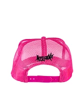 Welcome x Britney Spears Innocent Puff Print Pink Trucker Hat