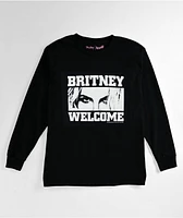 Welcome x Britney Spears Till The World Ends Black Long Sleeve T-Shirt