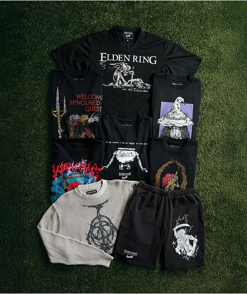 Welcome x Elden Ring Mohg Black T-Shirt