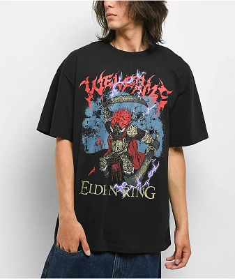 Welcome x Elden Ring Radahn Black T-Shirt