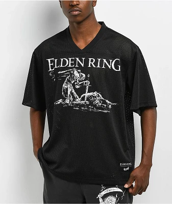 Welcome x Elden Ring Tarnished Black Football Jersey