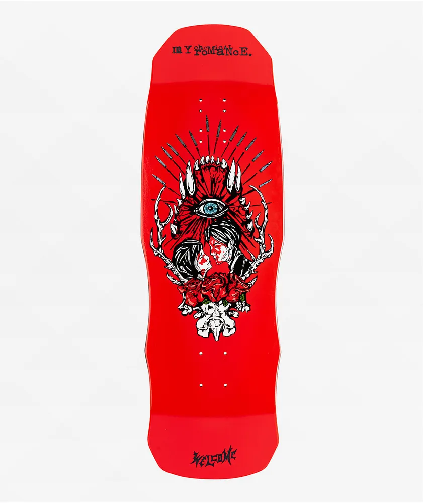 Welcome x My Chemical Romance Three Cheers On Dark Lord 9.75" Skateboard Deck