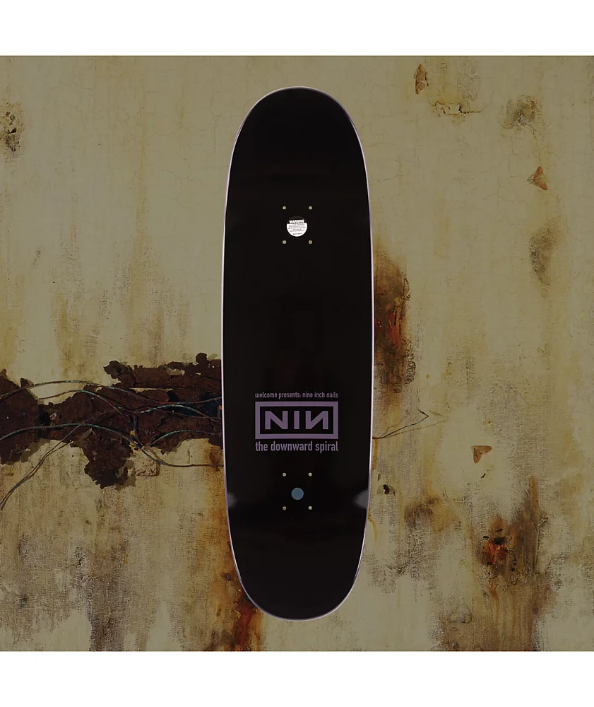 Welcome x Nine Inch Nails Burn 9.5" Skateboard Deck