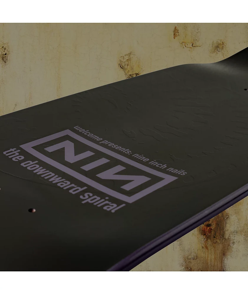 Welcome x Nine Inch Nails Burn 9.5" Skateboard Deck