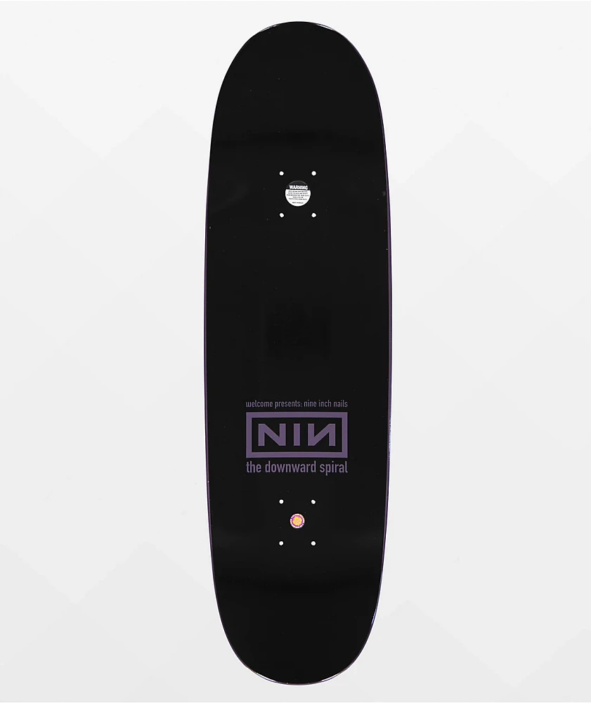 Welcome x Nine Inch Nails Burn 9.5" Skateboard Deck