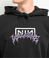 Welcome x Nine Inch Nails Eraser Black Hoodie