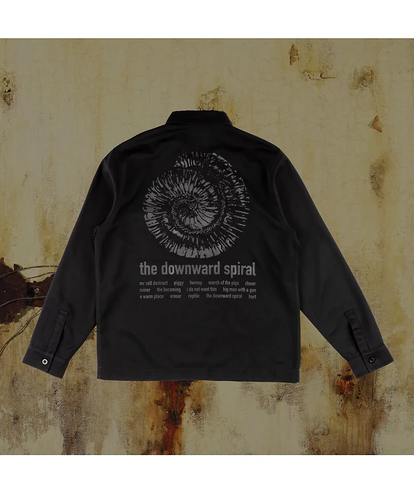 Welcome x Nine Inch Nails Ruiner Black Work Jacket
