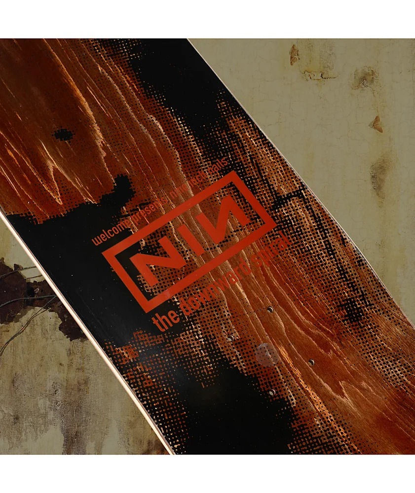 Welcome x Nine Inch Nails TDS Album Cover 9.0" Skateboard Deck