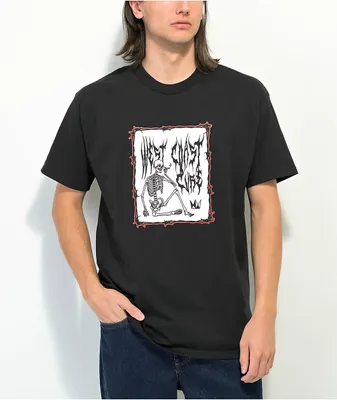 West Coast Cure Skeleton Black T-Shirt
