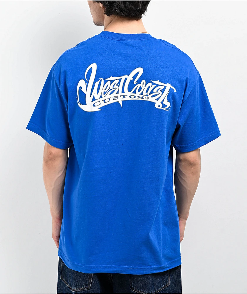 West Coast Customs Established Blue T-Shirt