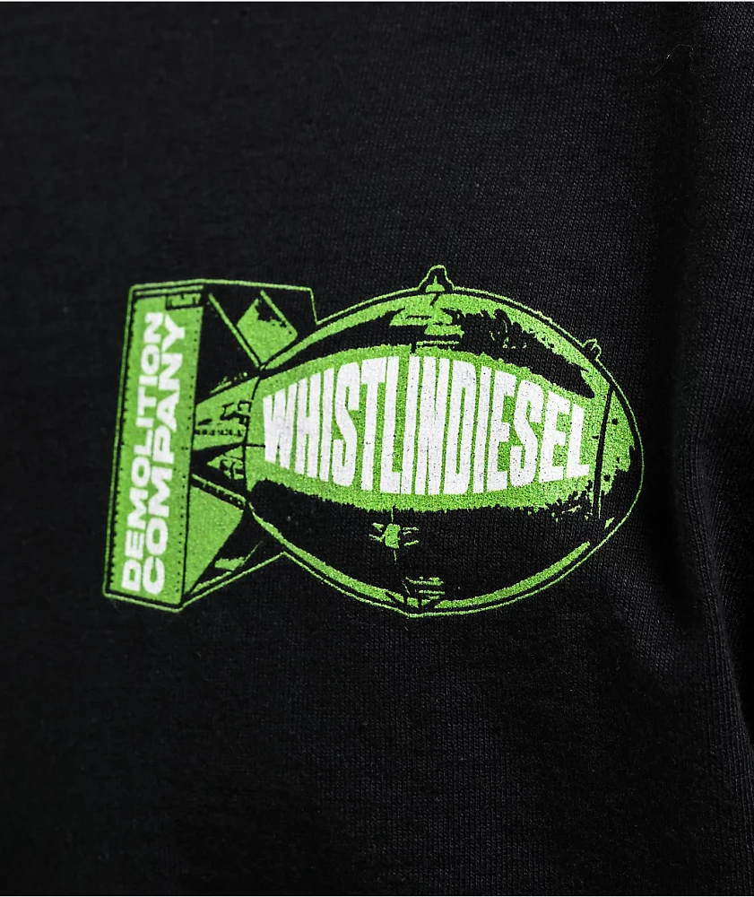 WhistlinDiesel 24 Hour Service Black T-Shirt