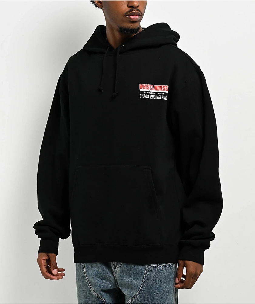 WhistlinDiesel Chaos Engineering Black Hoodie