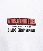 WhistlinDiesel Chaos Engineering White T-Shirt