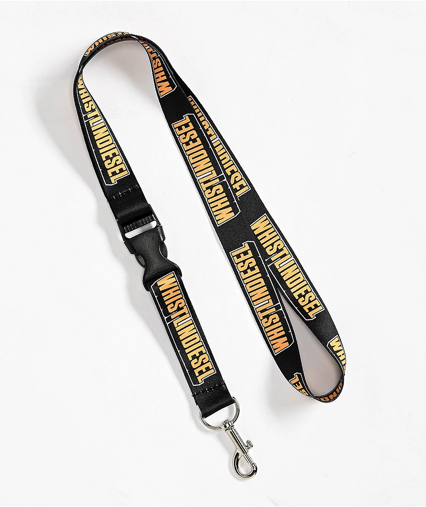 WhistlinDiesel Demolition Co. Black Lanyard