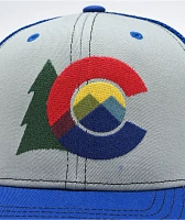 Wild Tribute Colorado Logo Blue Trucker Hat