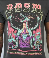 Wizard Of Barge BDSM Black Wash T-Shirt