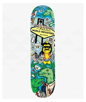 World Industries Fear And Loathing 8.25" Skateboard Deck