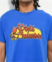 World Industries Logo Blue T-Shirt