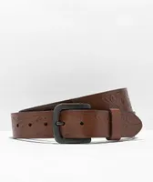 Wrangler Morning Glory Cognac Leather Belt