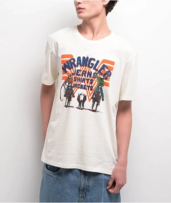 Wrangler x Whataburger Graphic Marshmallow T-Shirt