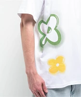 Wuuski Flower White T-Shirt