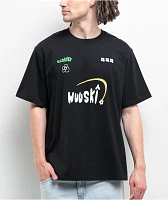 Wuuski Logo Black T-Shirt