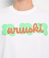Wuuski Triple Flower White T-Shirt