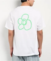 Wuuski Triple Flower White T-Shirt