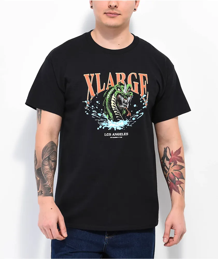 XLARGE Dragon Black T-Shirt