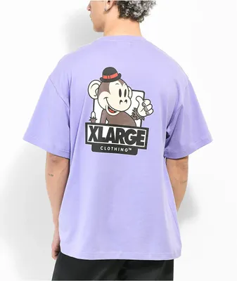 XLARGE Keith Purple Pocket T-Shirt