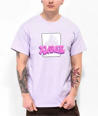XLARGE Logo Lavender T-Shirt