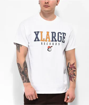 XLARGE Records White T-Shirt