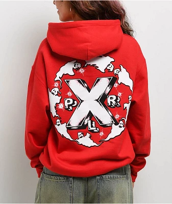 XPLR Apparitions Red Hoodie