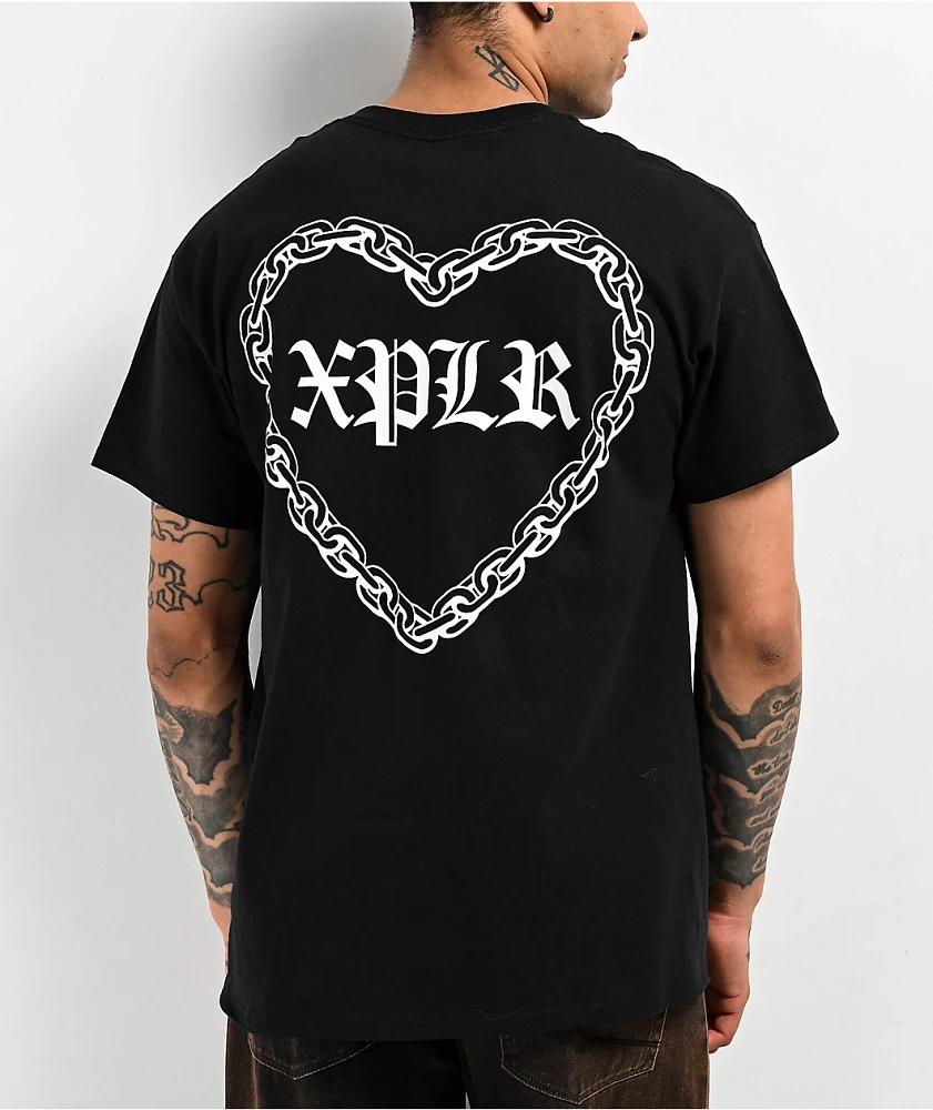 XPLR Chainlink Black T-Shirt