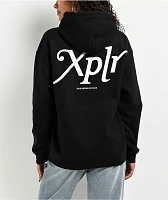 XPLR Core Black & White Hoodie
