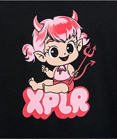 XPLR Devil Girl Black T-Shirt
