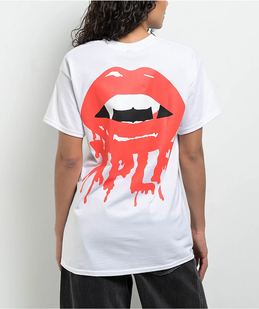 XPLR Fangs White T-Shirt