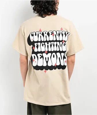 XPLR Fighting Demons Sand T-Shirt