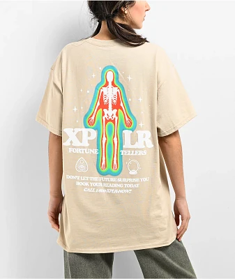 XPLR Fortune Teller Sand T-Shirt